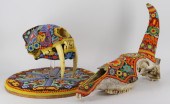 (2) IMPRESSIVE MEXICAN HUICHOL