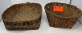 (2) INDIAN BASKETS BOTH BASKET