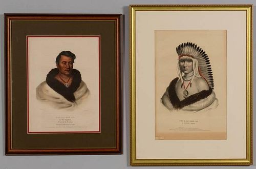 2 INDIAN PRINTS, MCKINNEY & HALL2