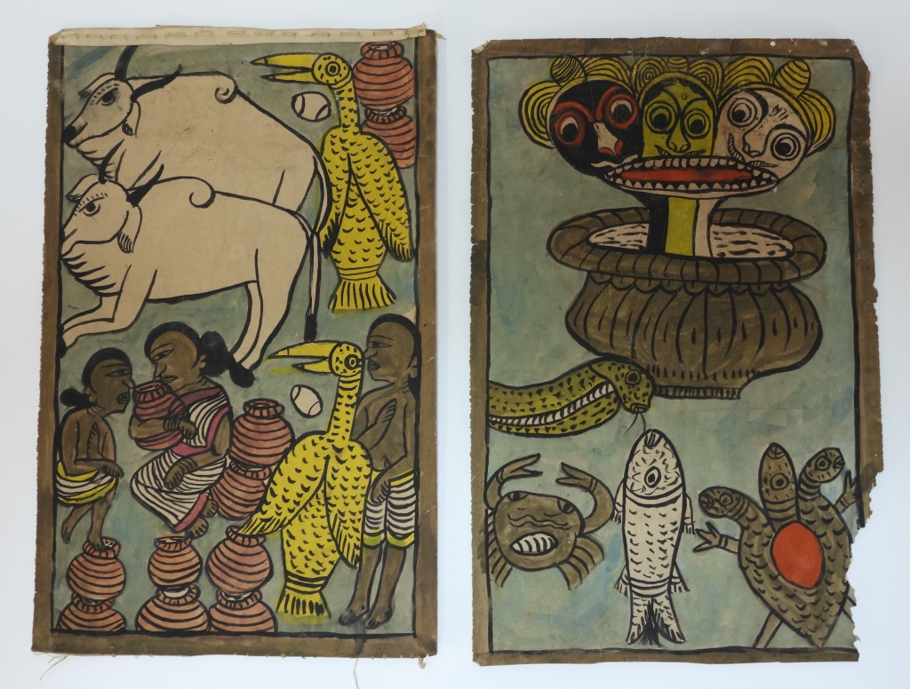 2 INDIAN TRIBAL FIGURAL ANIMAL