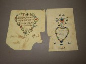 2 INK & WATERCOLOR BOOKPLATES