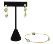(2) IPPOLITA 18KT YELLOW GOLD