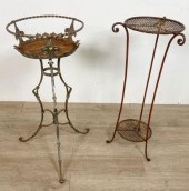2 IRON PLANT STANDSTwo iron pl