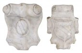 2) ITALIAN ARCHITECTUAL MARBLE