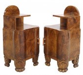 (2) ITALIAN ART DECO FIGURED W