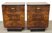 (2) ITALIAN ART DECO FIGURED B