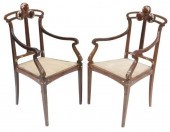 (2) ITALIAN ART NOUVEAU MOP IN