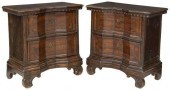 (2) ITALIAN BAROQUE STYLE BEDS