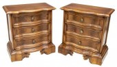 (2) ITALIAN BAROQUE STYLE BEDS