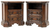 (2) ITALIAN BAROQUE STYLE CARV