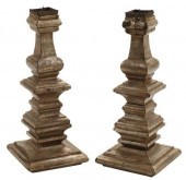 (2) ITALIAN BAROQUE STYLE CARV
