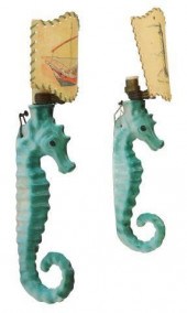 (2) ITALIAN CERAMIC SEAHORSE 1