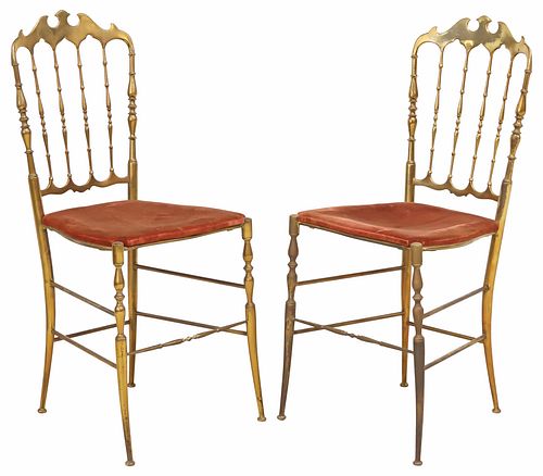 (2) ITALIAN CHIAVARI STYLE