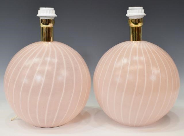 (2) ITALIAN DA VINCI ART GLASS