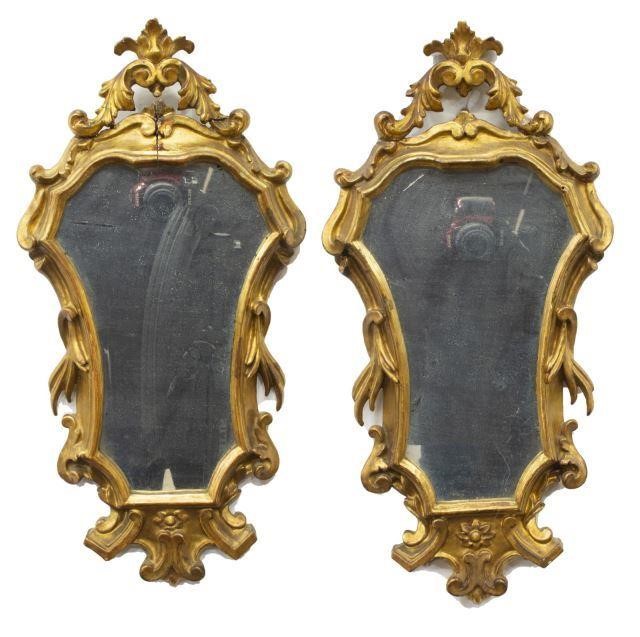 (2) ITALIAN FLORENTINE GILTWOOD