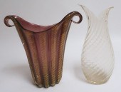2 ITALIAN GILT, COLORED & CLEA
