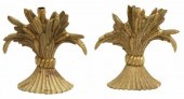 (2) ITALIAN GILTWOOD WHEAT ONE