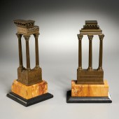 (2) ITALIAN GRAND TOUR BRONZE