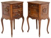 (2) ITALIAN LOUIS XV STYLE WAL