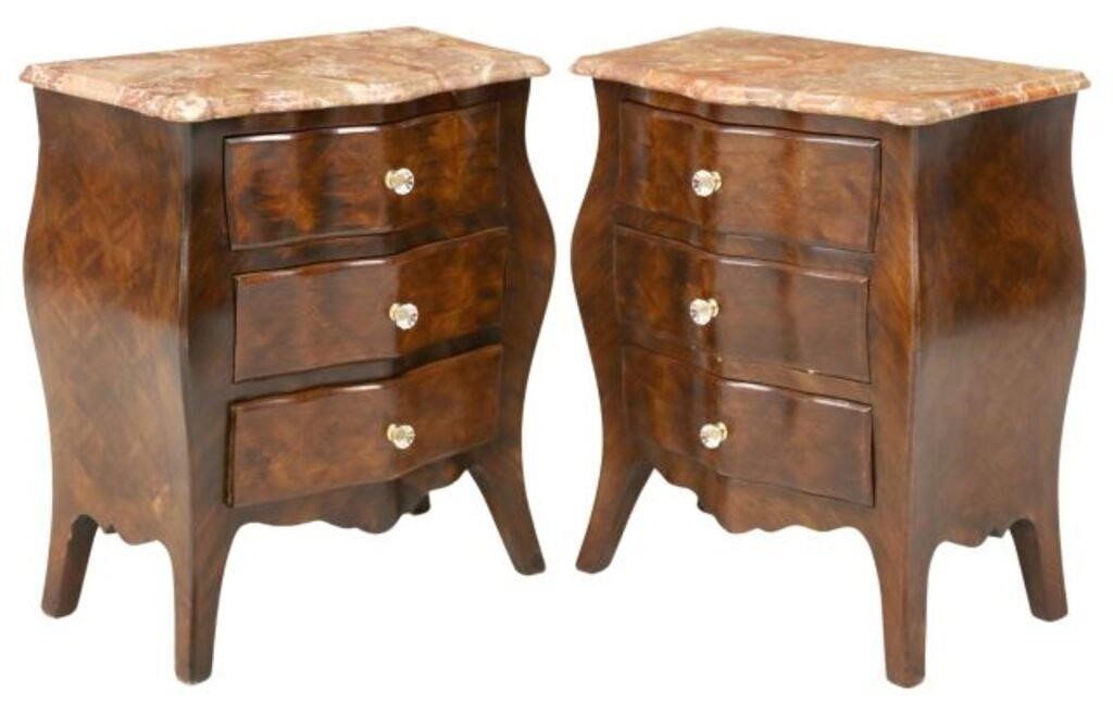 (2) ITALIAN LOUIS XV STYLE