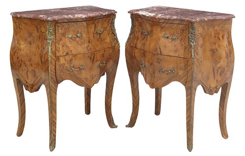 (2) ITALIAN LOUIS XV STYLE