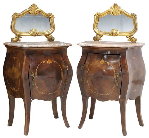 (2) ITALIAN LOUIS XV STYLE