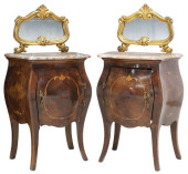 (2) ITALIAN LOUIS XV STYLE MAR