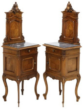(2) ITALIAN LOUIS XV STYLE MAR