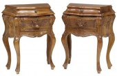 2) ITALIAN LOUIS XV STYLE WALN