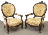 (2) ITALIAN LOUIS XV STYLE ROS