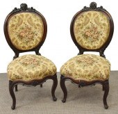 (2) ITALIAN LOUIS XV STYLE ROS