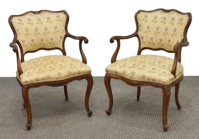 (2) ITALIAN LOUIS XV STYLE