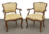 (2) ITALIAN LOUIS XV STYLE UPH