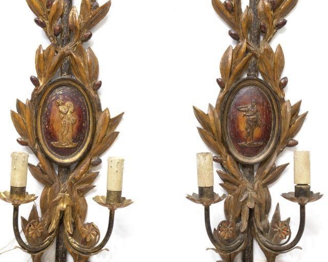 (2) ITALIAN LOUIS XVI STYLE