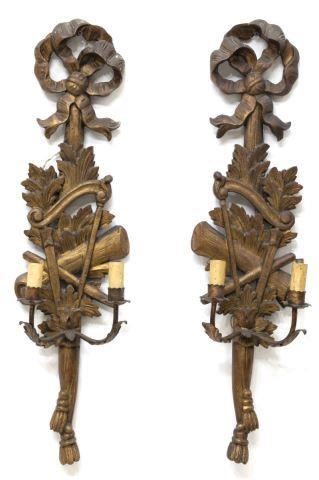 (2) ITALIAN LOUIS XVI STYLE