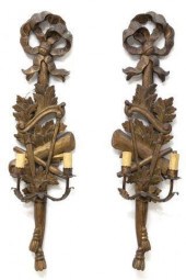 (2) ITALIAN LOUIS XVI STYLE PA