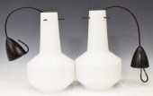 (2) ITALIAN MID-CENTURY HANGIN