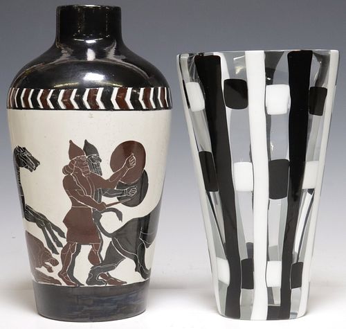 (2) ITALIAN MODERN MURANO PEZZATO