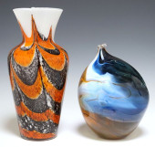 (2) ITALIAN MURANO &AMP; CONTE