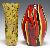 (2) ITALIAN MURANO ART GLASS A