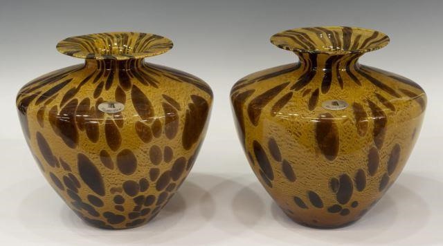 (2) ITALIAN MURANO MAESTRI VETRAI