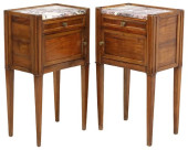 (2) ITALIAN NEOCLASSICAL MARBL