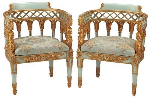 (2) ITALIAN NEOCLASSICAL STYLE