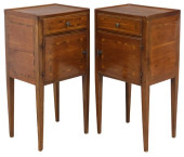 (2) ITALIAN NEOCLASSICAL WALNU