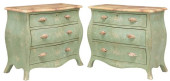 (2) ITALIAN PATINA &#039;VENET