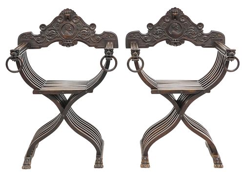 (2) ITALIAN RENAISSANCE REVIVAL