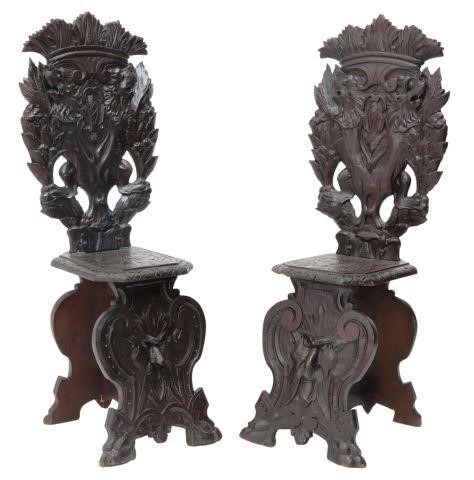 (2) ITALIAN RENAISSANCE REVIVAL