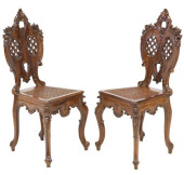 (2) ITALIAN ROCOCO REVIVAL CAN