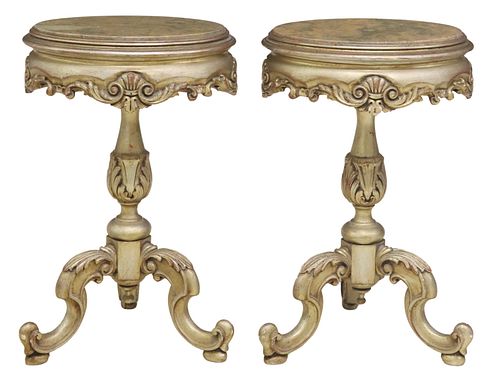 (2) ITALIAN ROCOCO STYLE SILVER