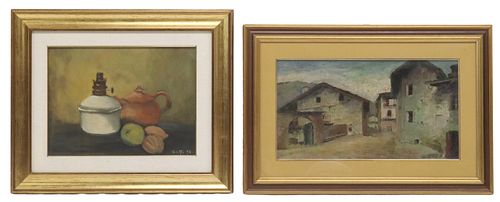 (2) ITALIAN SCHOOL PAINTINGS